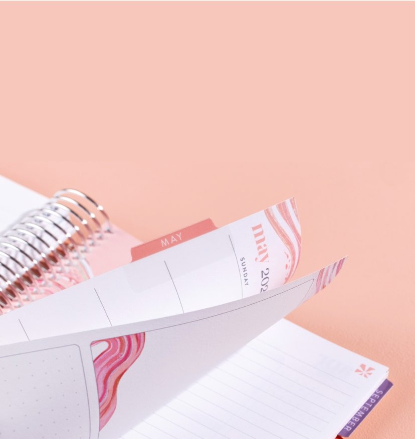 flip through of coiled planner